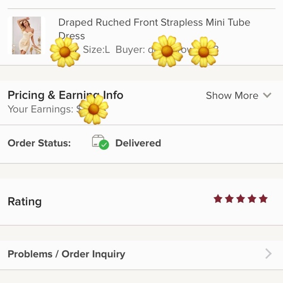 Draped Ruched Front Strapless Mini Tube Dress - Picture 6 of 6